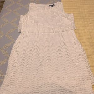 White Lace Dreams Sleeveless Dress